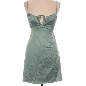 TOPSHOP Green Cocktail Dress